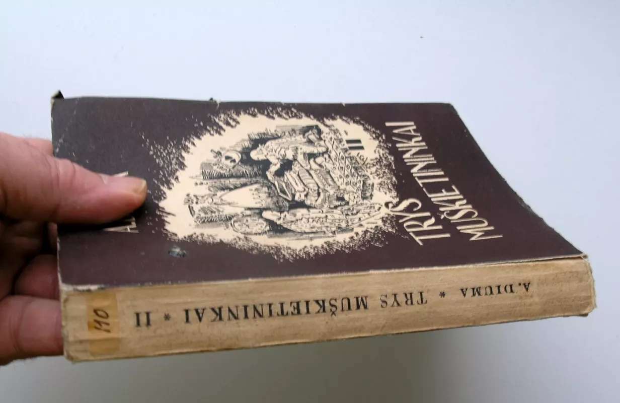 Trys muškietininkai II d. 1940 - Aleksandras Diuma, knyga 6