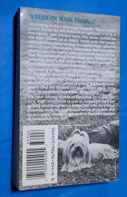 Palm Sunday - Kurt Vonnegut, knyga 4