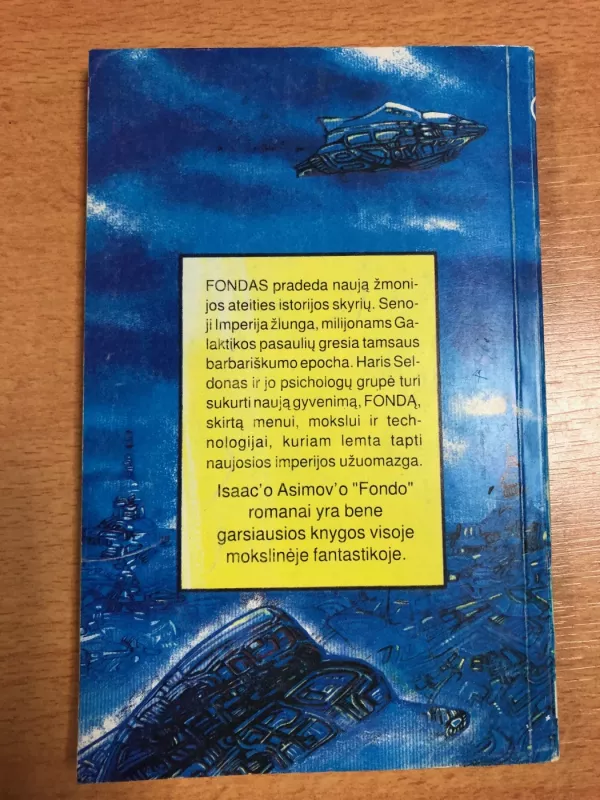 Fondas - Isaac Asimov, knyga 3
