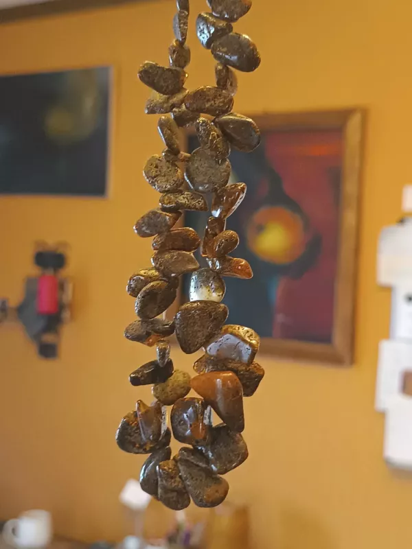 Tamsaus gintaro karoliai - , namai ir interjeras 2