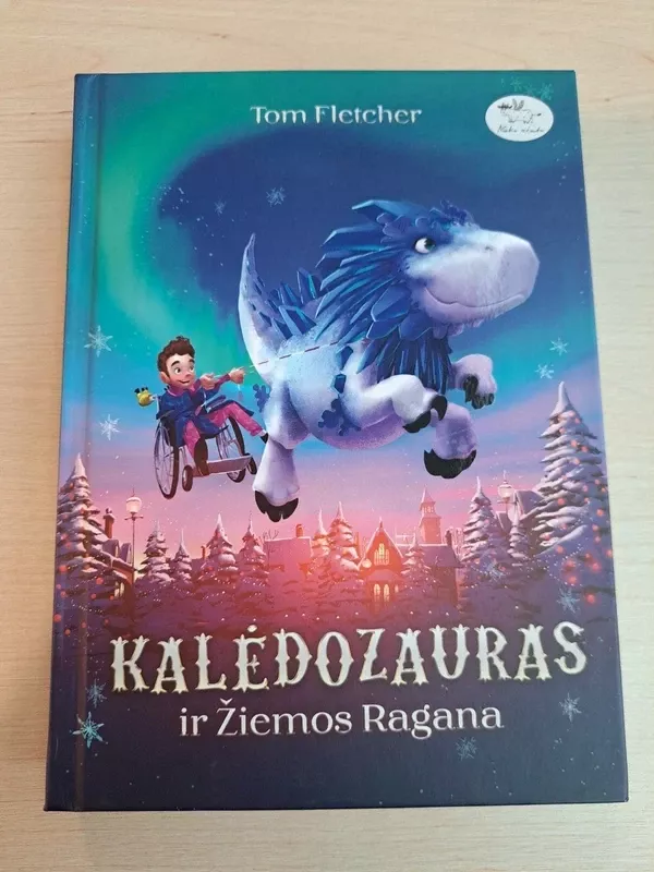 Kalėdozauras ir žiemos ragana - Tom Fletcher, knyga 3