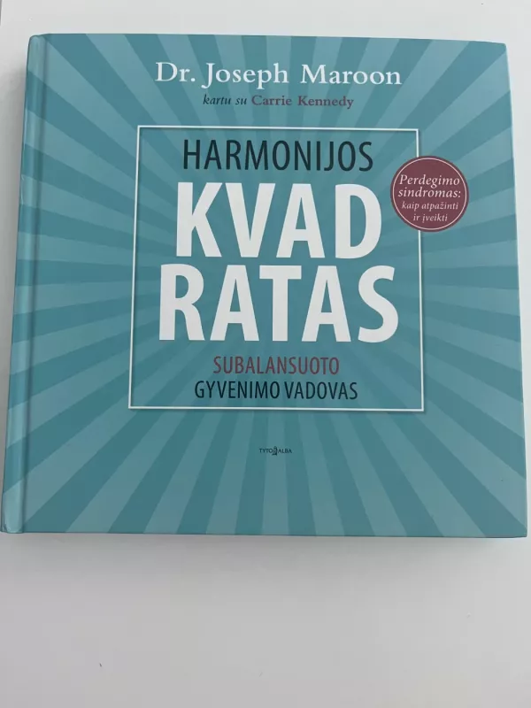 Harmonijos kvadratas - Dr. Joseph Maroon, knyga 2