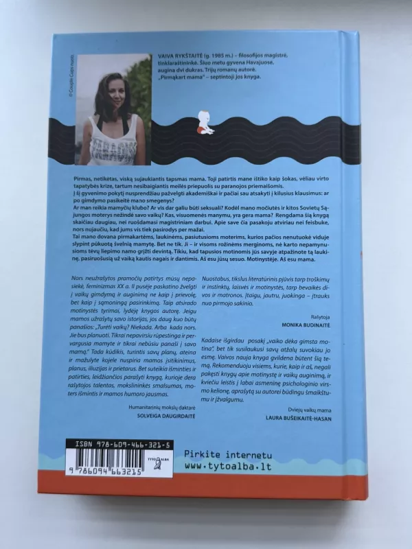 Pirmą kart mama - Vaiva Rykštaitė, knyga 3