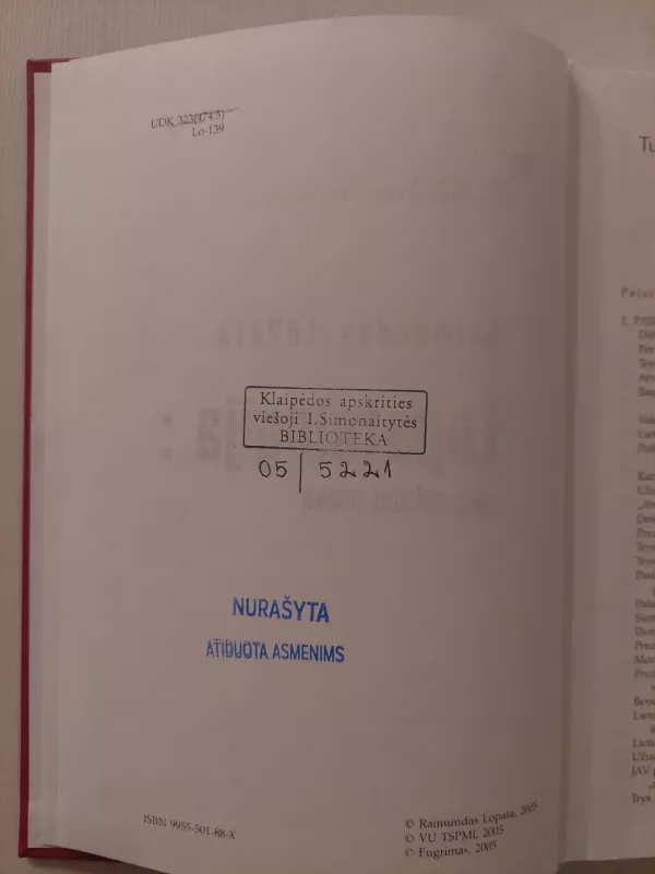 Lopatologija: apie politinį popsą - Raimundas Lopata, knyga 3