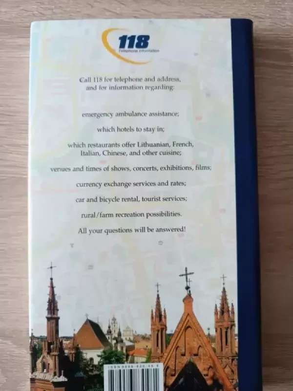 Vilnius: City Guide - Tomas Venclova, knyga 3