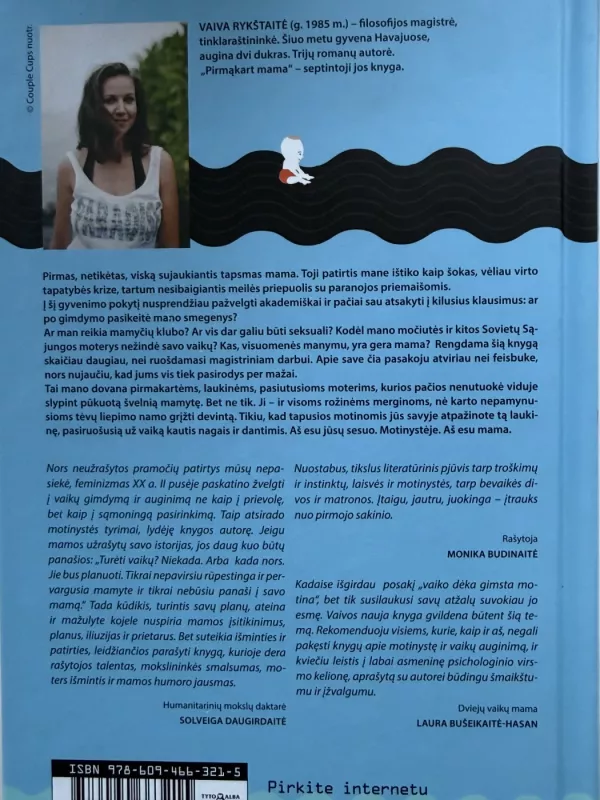Pirmą kart mama - Vaiva Rykštaitė, knyga 4