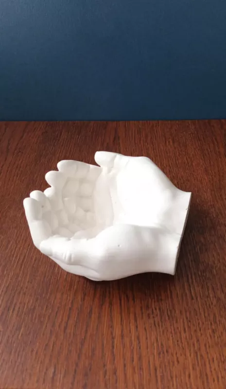 Interjero detalė, dekoracija, statulėlė „Rankos“ (iš gipso) - , namai ir interjeras 2