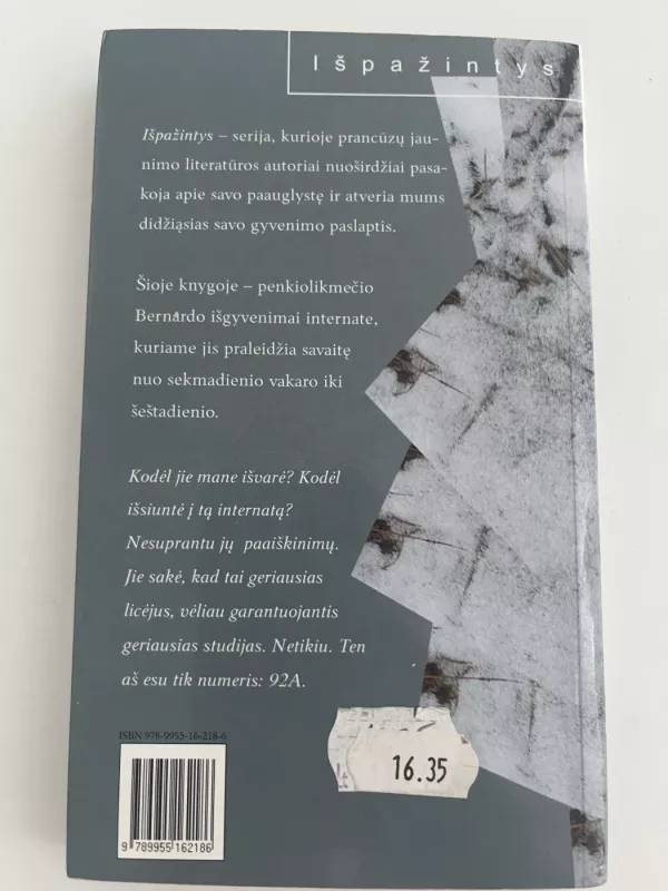 Kitas aš - Bernard Friot, knyga 3