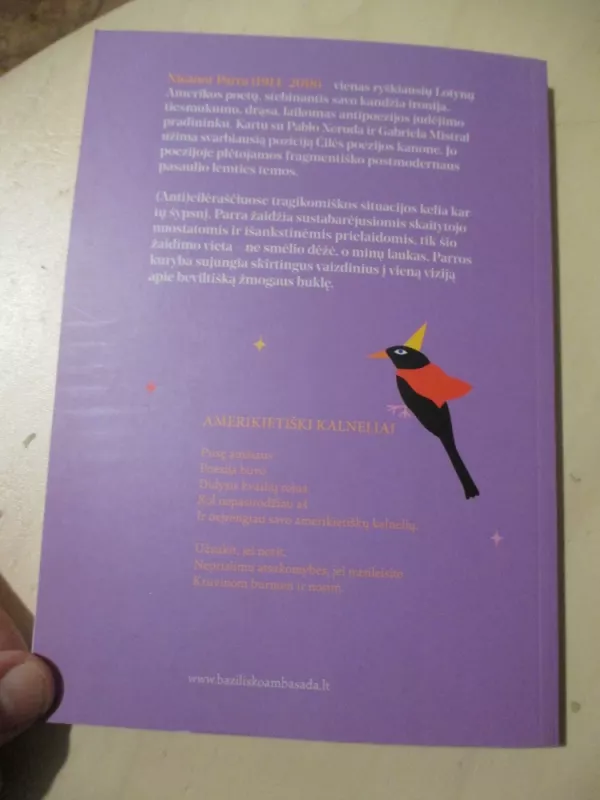 Antipoezija - Nicanor Parra, knyga 4