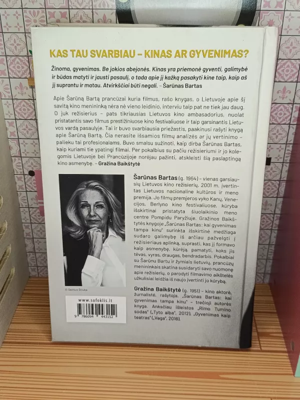 Šarūnas Bartas: kai gyvenimas tampa kinu - Gražina Baikštytė, knyga 3