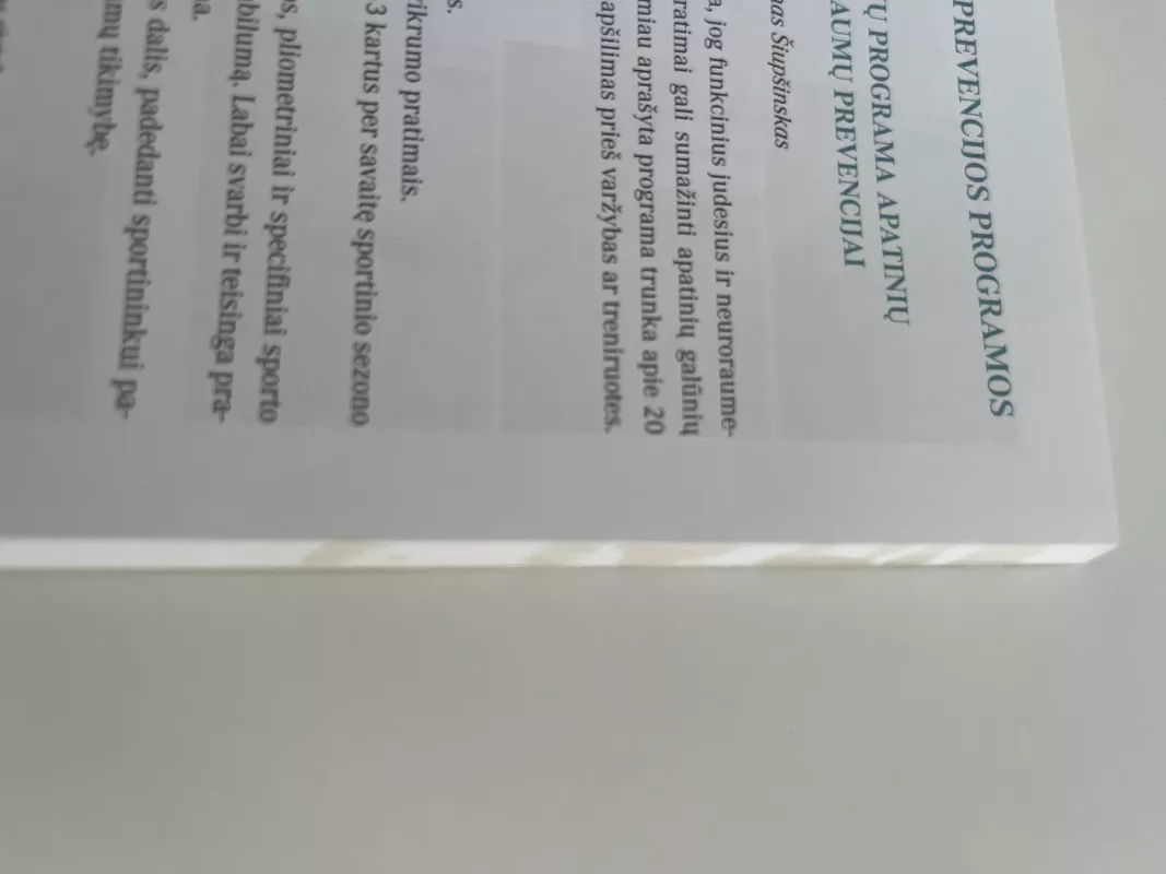 Sportinės traumos: doagnostika, gydymas, reabilitacija ir prevencija - Autorių Kolektyvas, knyga 5