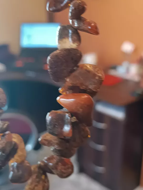 Tamsaus gintaro karoliai - , namai ir interjeras 6