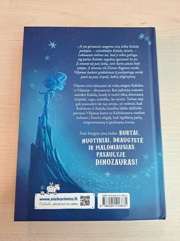 Kalėdozauras ir žiemos ragana - Tom Fletcher, knyga 2