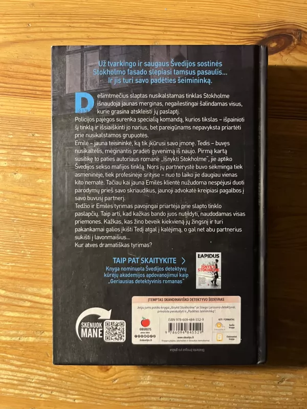 PADĖTIES ŠEIMININKAS - Jens Lapidus, knyga 4