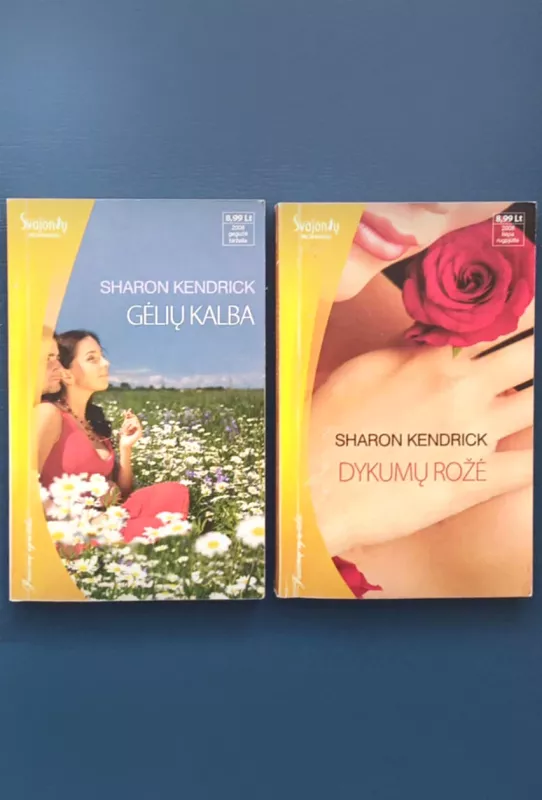 Gėlių kalba; Dykumų rožė - Sharon Kendrick, knyga 2