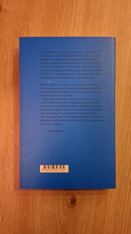 Sakiniai - Aidas Marčėnas, knyga 3