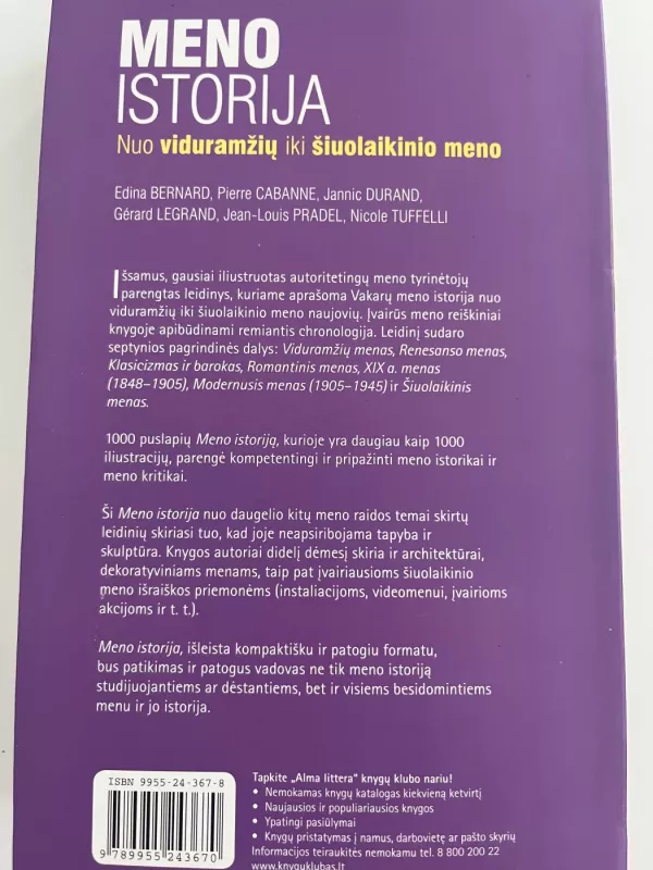 Meno istorija nuo viduramžių iki šiuolaikinio meno - Larousse, knyga 3