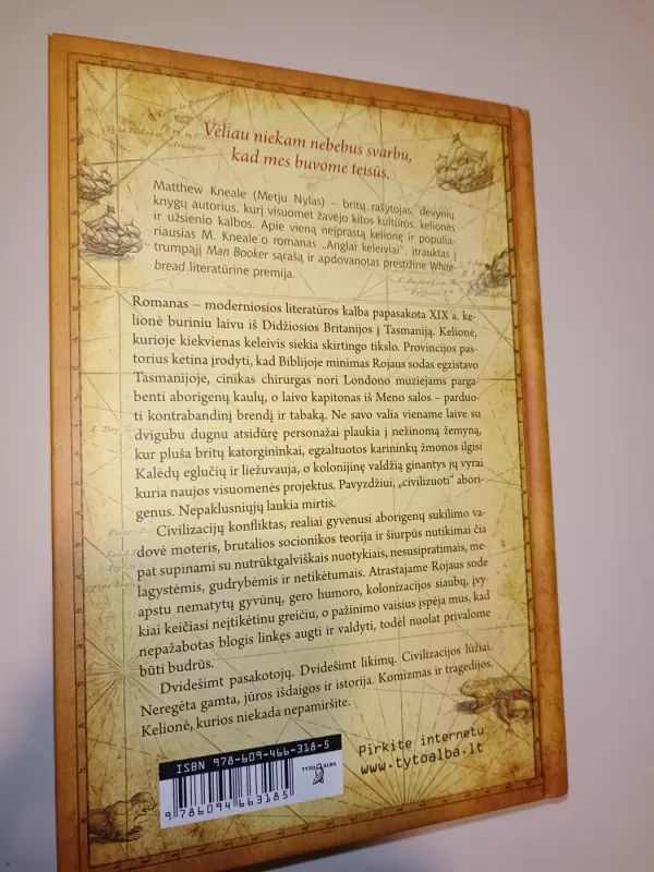 Anglai keleiviai - Matthew Kneale, knyga 3