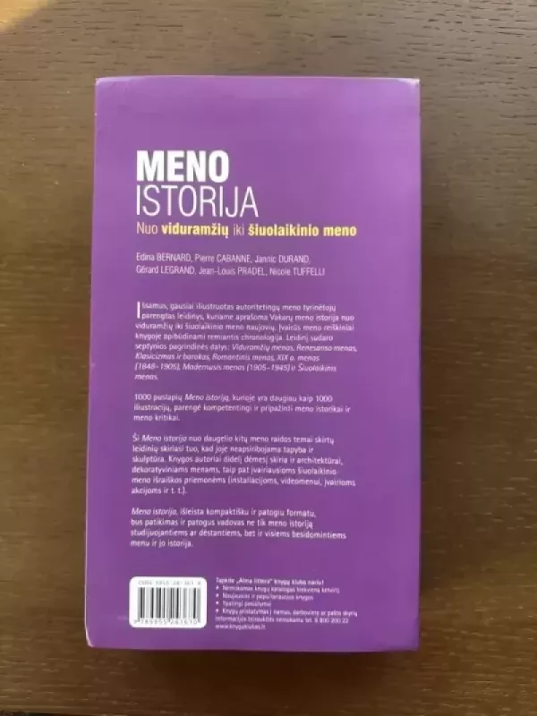 Meno istorija nuo viduramžių iki šiuolaikinio meno - Larousse, knyga 4