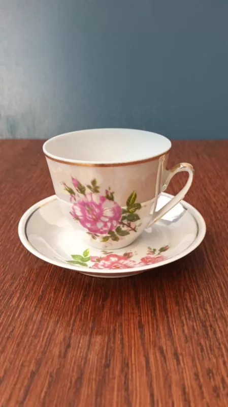 Puodeliai su lėkštute, 120ml, 2vnt., Armfarfor - , namai ir interjeras 4