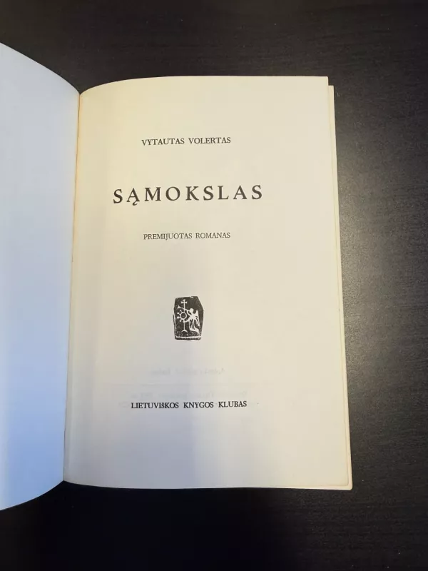 Sąmokslas - Vytautas Volertas, knyga 3