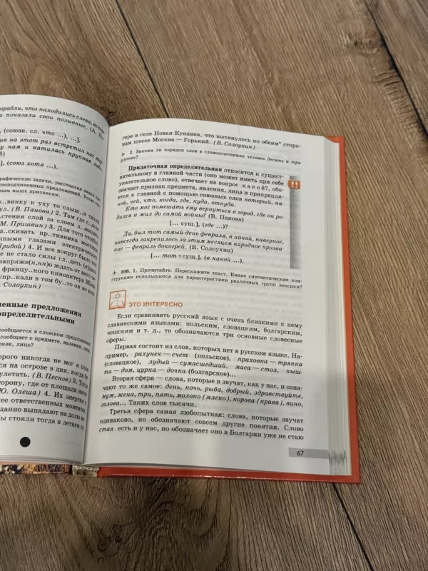 Rusų kalba 10 klasei - L. A. Murina, knyga 3