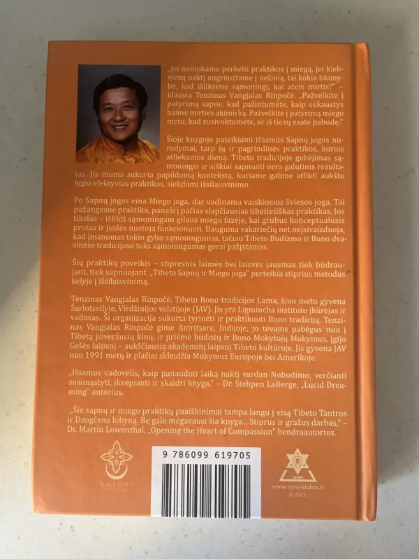 Tibeto sapnų ir miego joga - Tenzin Wangyal Rinpoche, knyga 3