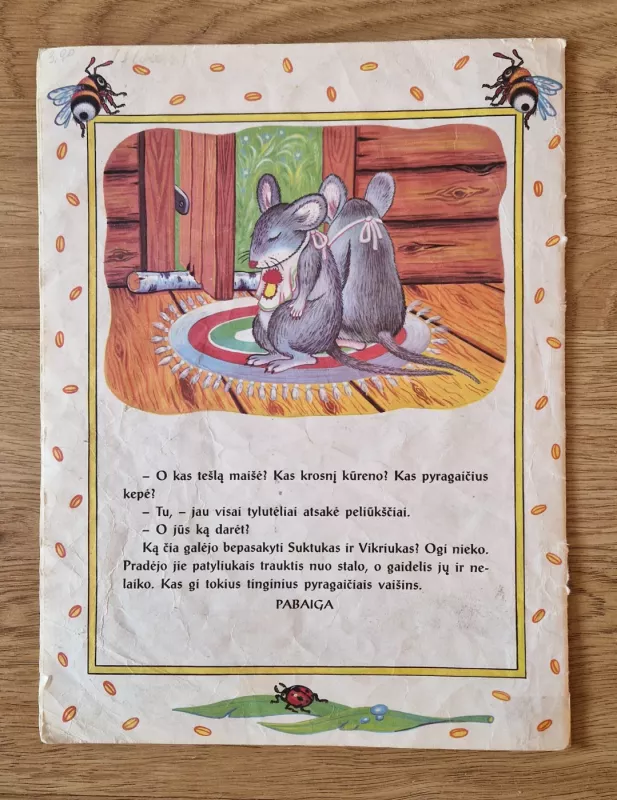 Gaidelis ir du peliukai - Vaclovas Mikailionis, knyga 3