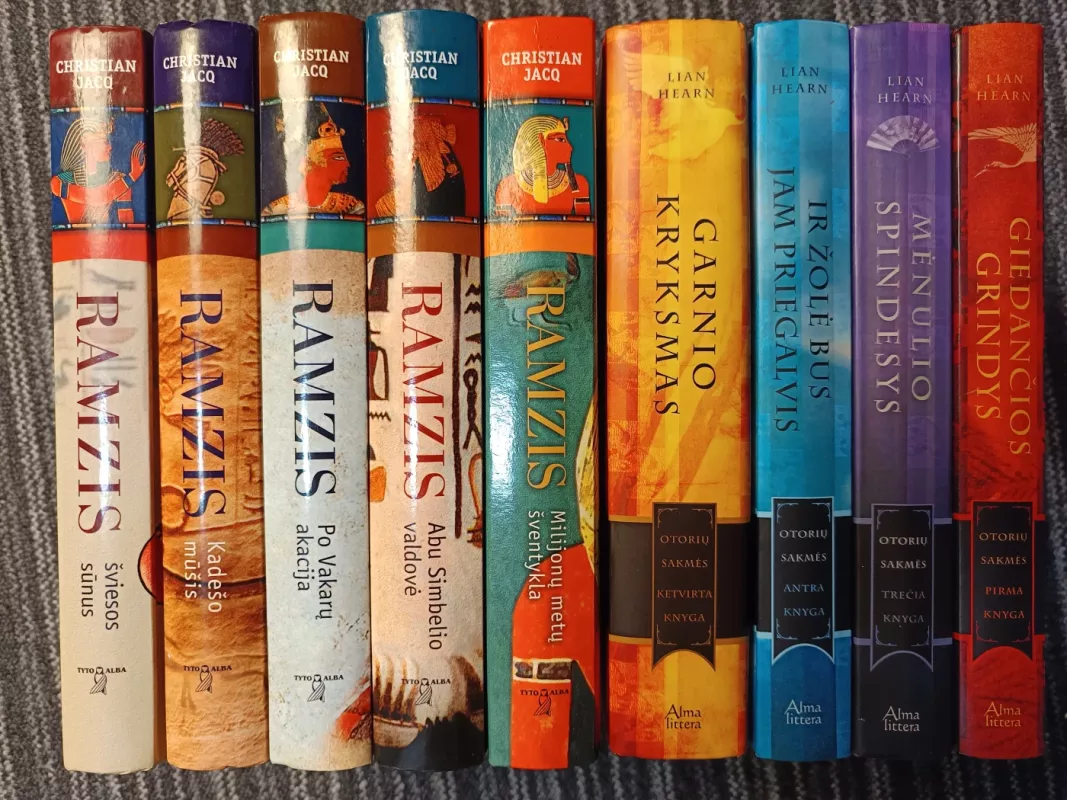 Otorių sakmės+Ramzis - Lian Hearn, knyga 3