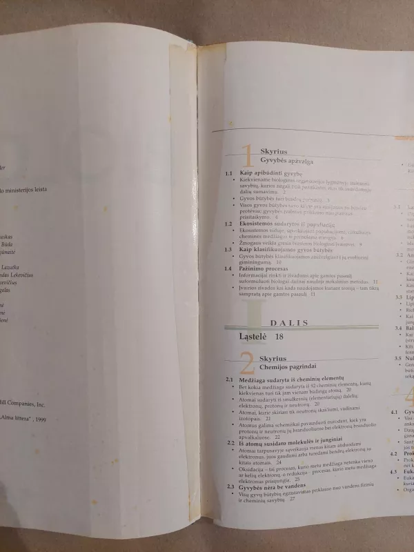 Biologija 1 knyga - Sylvia S. Mader, knyga 3