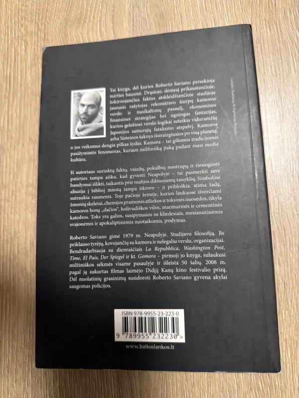 Gomora: kelionė į kamoros ekonominę imperiją ir svajonių viešpatiją - Roberto Saviano, knyga 3