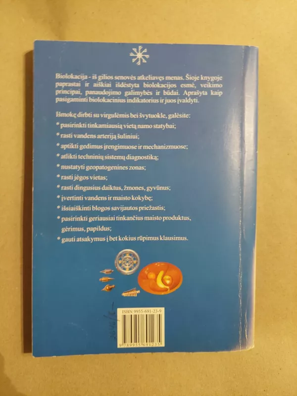 Biolokacija: kaip dirbti su virgulėmis ir švytuokle - Dalia Petrauskaitė, knyga 3