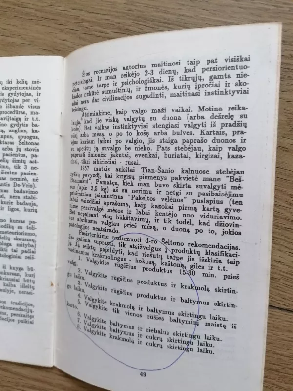 Maistas ir sveikata - Herbertas Šeltonas, knyga 6