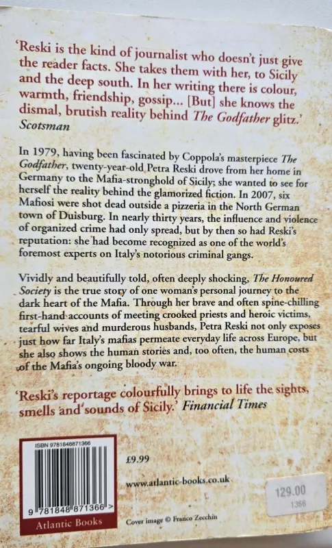 The Honoured Society - Petra Reski, knyga 3