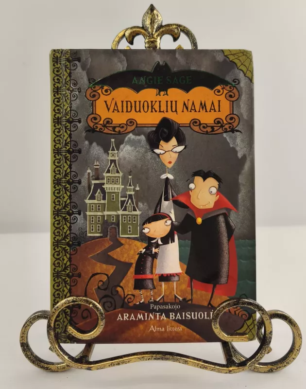 Vaiduoklių namai - Angie Sage, knyga 3