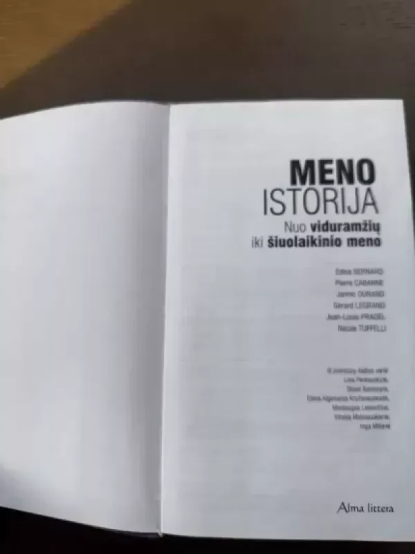 Meno istorija nuo viduramžių iki šiuolaikinio meno - Larousse, knyga 6
