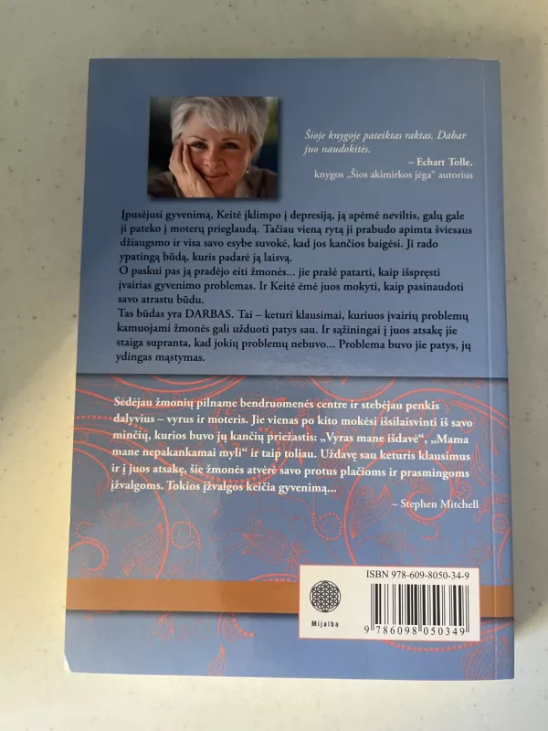 Mylėk tai, kas yra. Keturi klausimai, kurie keičia jūsų gyvenimą - Byron Katie, knyga 3