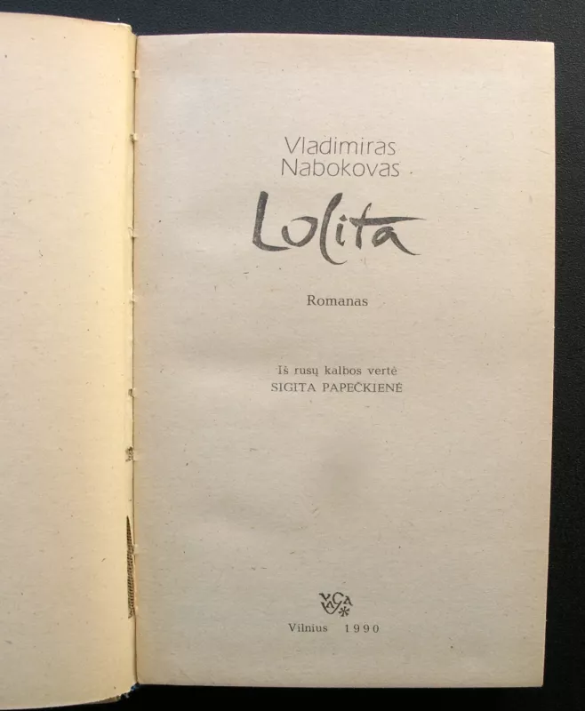 Lolita - Vladimiras Nabokovas, knyga 3