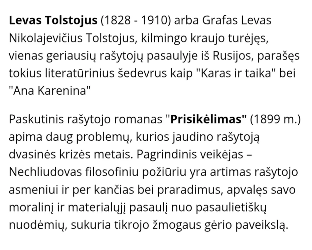 Prisikėlimas - Levas Tolstojus, knyga 4
