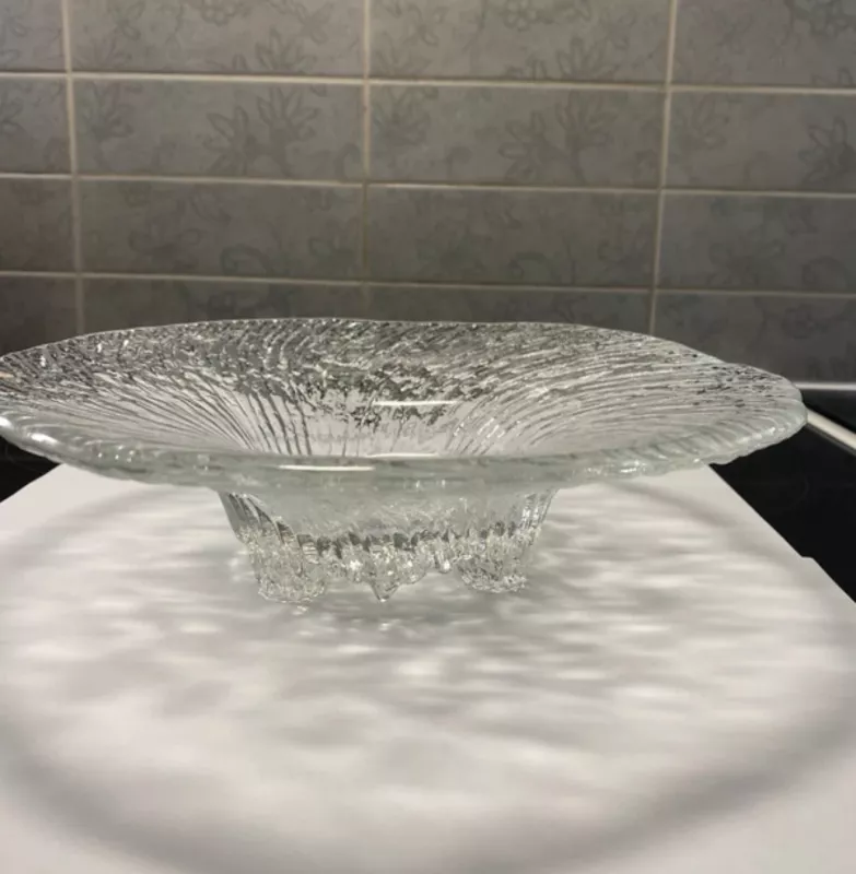Vintage Iittala Wirkkala Avanto krištolo dubuo indas - , namai ir interjeras 5