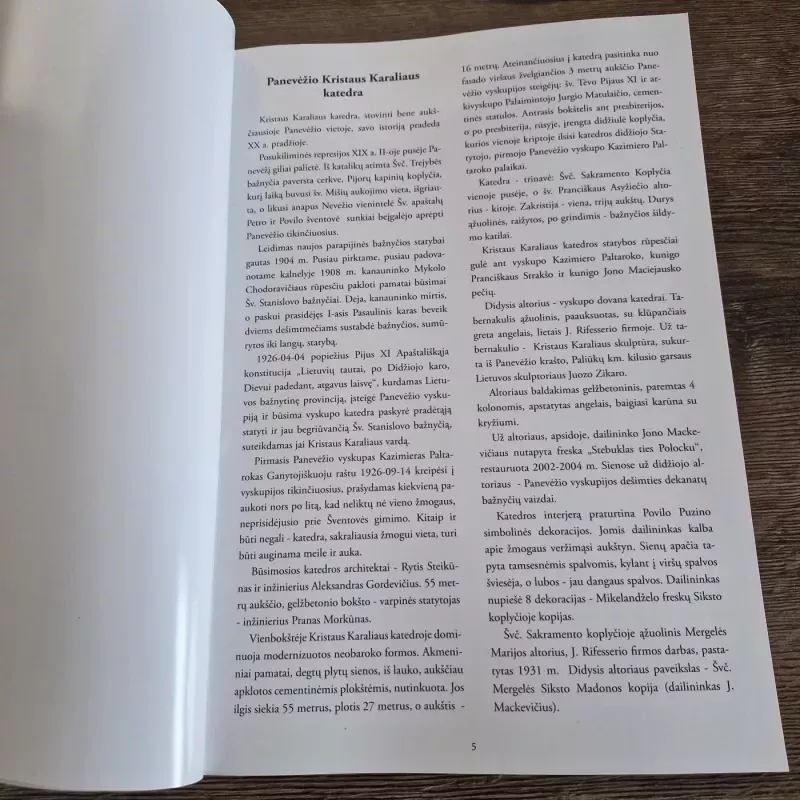 PANEVĖŽIO KRISTAUS KARALIAUS KATEDRA - Autorių kolektyvas (įvairūs), knyga 4