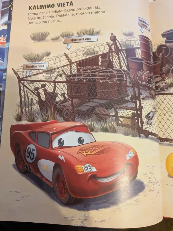 Ratai. Žaibas. Buvo čia Kelionė po mašinų pasaulį - The Walt Disney Company, knyga 5