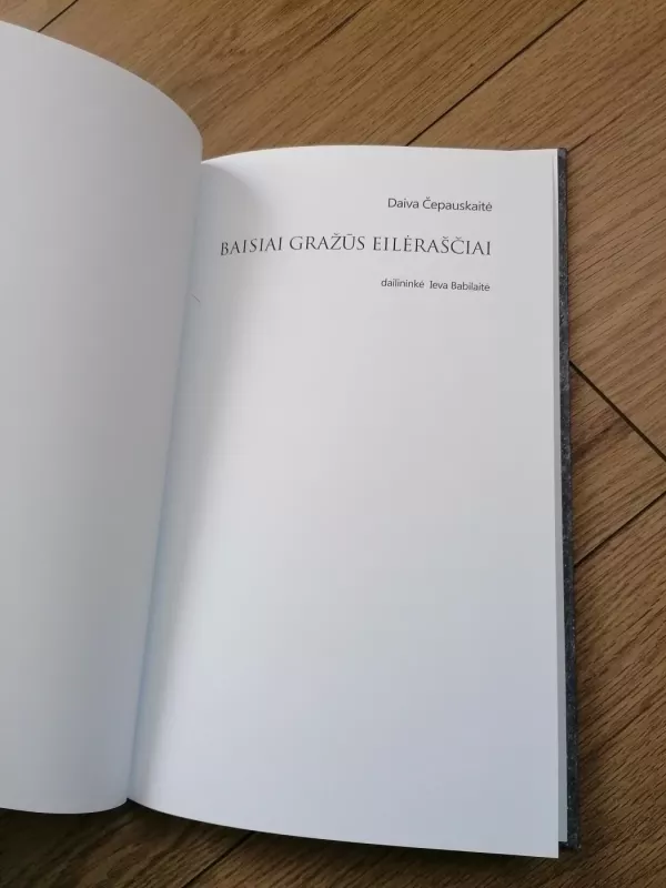 Baisiai gražūs eilėraščiai - Daiva Čepauskaitė, knyga 3
