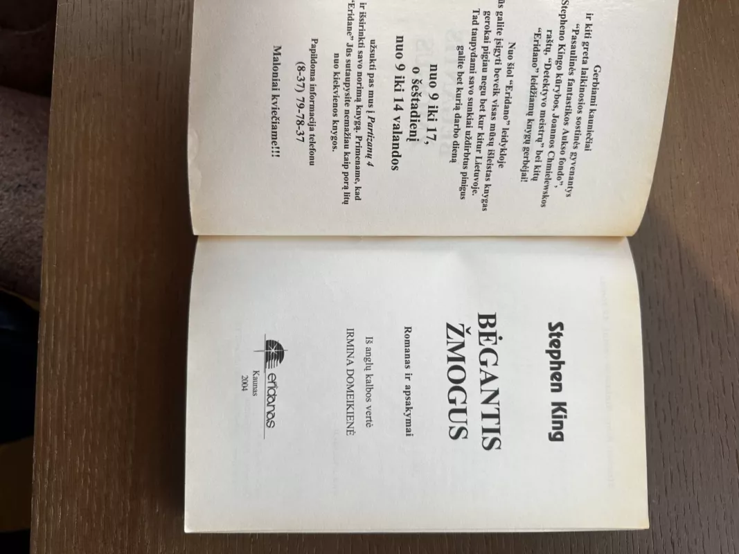 Bėgantis žmogus (42) - Stephen King, knyga 6