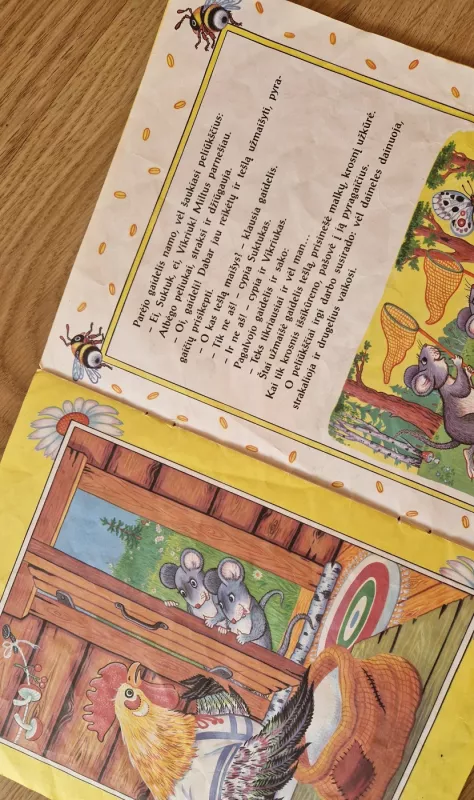 Gaidelis ir du peliukai - Vaclovas Mikailionis, knyga 5