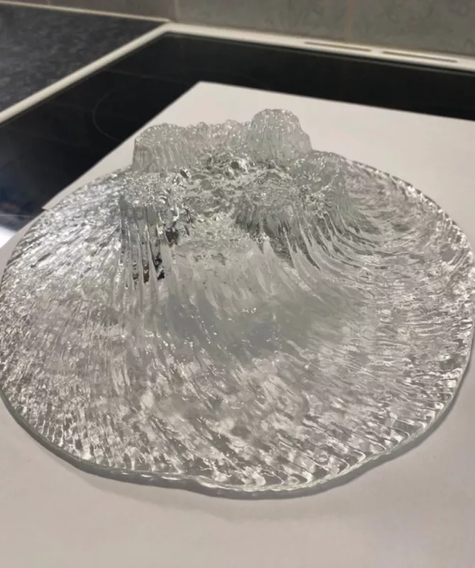 Vintage Iittala Wirkkala Avanto krištolo dubuo indas - , namai ir interjeras 6