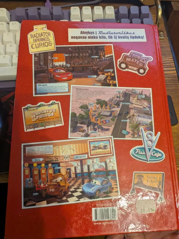 Ratai. Žaibas. Buvo čia Kelionė po mašinų pasaulį - The Walt Disney Company, knyga 4