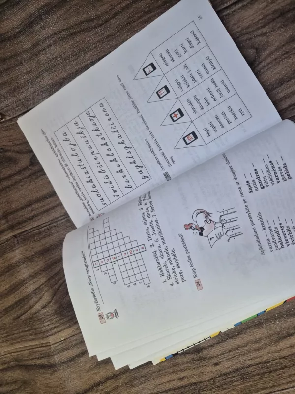 Lietuvių kalbos uždaviniai ir žaidimai - Liuda Kadžytė, knyga 3