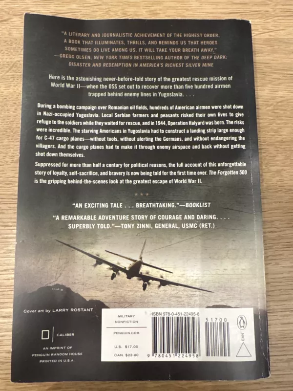 The Forgotten 500 - Gregory A. Freeman, knyga 3