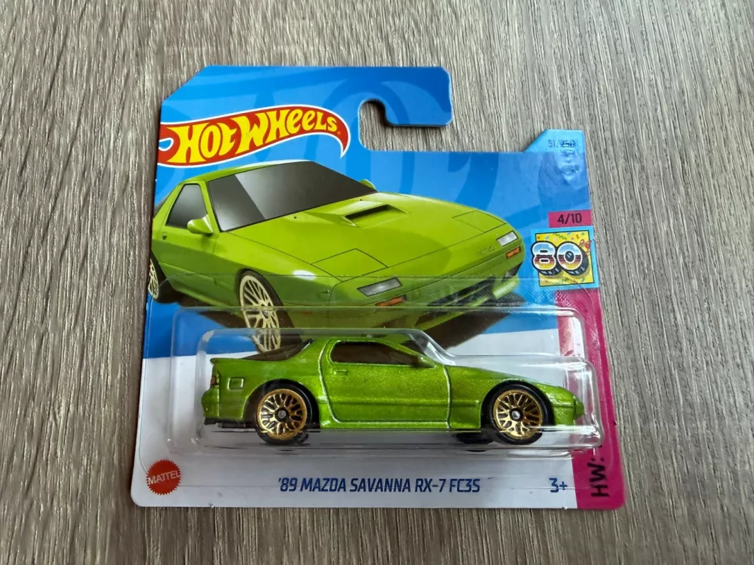 89 Mazda Savanna RX-7 FC3S Hot Wheels - , namai ir interjeras 2